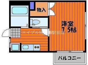 K-プレイス新保の物件間取画像